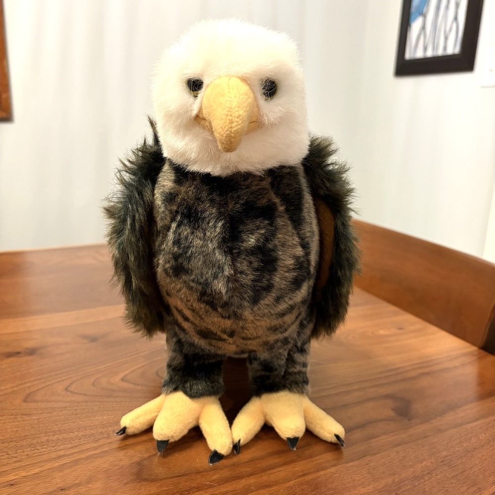Bald Eagle Douglas Plush Stuffed Animal 12" 2017 Excellent condition